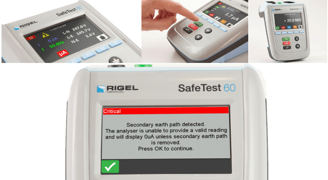 手持式电气安全分析仪 Rigel SafeTest 60应用范围